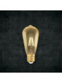 Світлодіодна лампа OSRAM Vintage 1906 Edison Filament ST64 6,5W 725Lm 2400K 230V E27 Прозорий (Amber) (4099854081514) , 100024138